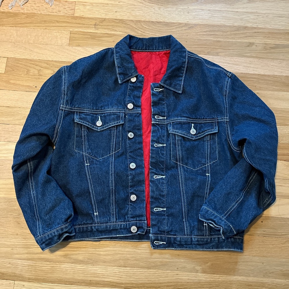 denim jacket brandy melville